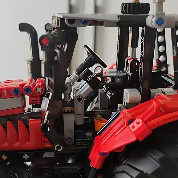 1137 pièces Massey Ferguson 7480 modèle de tracteur Moc blocs de construction bricolage créatif éducatif briques empilables jouet enfant cadeaux de noël