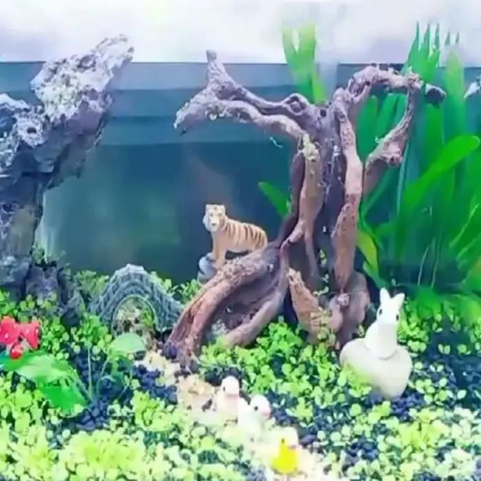 Tronc d'arbre en résine de 12cm