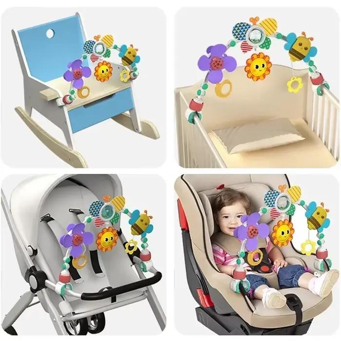 Jouets d'arc de poussette pour bébé