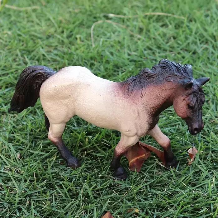 Dernière ferme réaliste la clôture Animal cheval cavalier modèle Appaloosa hanovre