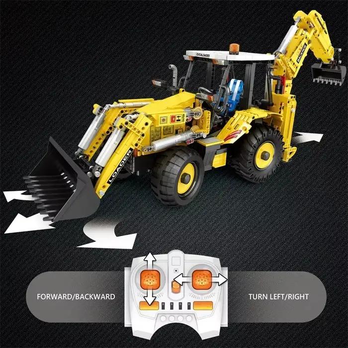 Blocs de construction de chargeuse-pelleteuse