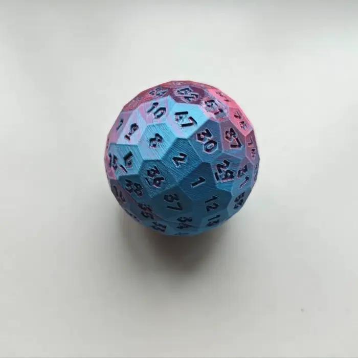 Dés D&D D100 pour jeux de société, dés colorés, outil DND COC