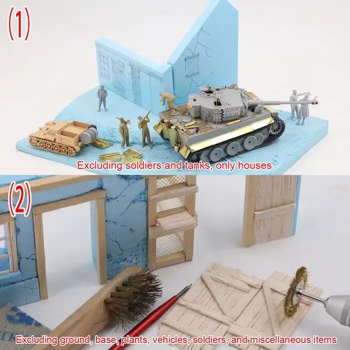 Maquette architecturale miniature de bungalow