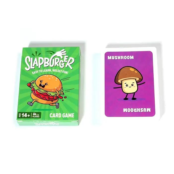Jeu de cartes Slapburger rapide