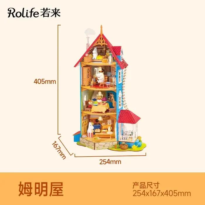 Nouveau produit officiel Rolife : Série Moomin Cabin