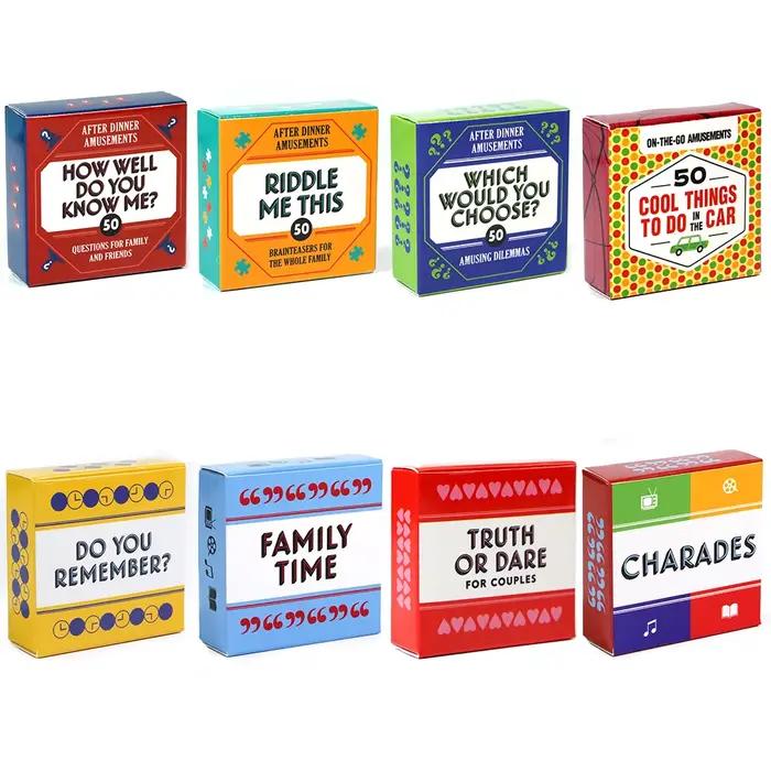 Jeu de cartes After Dinner Amusements pour la famille et les amis