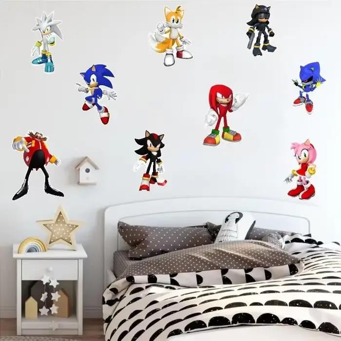 Nouvel autocollant mural auto-adhésif en PVC pour chambre d'enfant