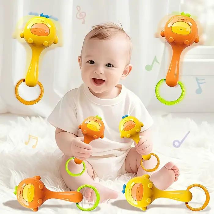 Jouets sensoriels pour bébé avec hochets
