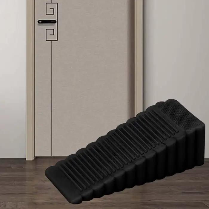 Butée de porte butoir de porte au sol cale Flexible anti-rayures support de porte intelligent empilable antidérapant conception arrêt de porte d'hôtel
