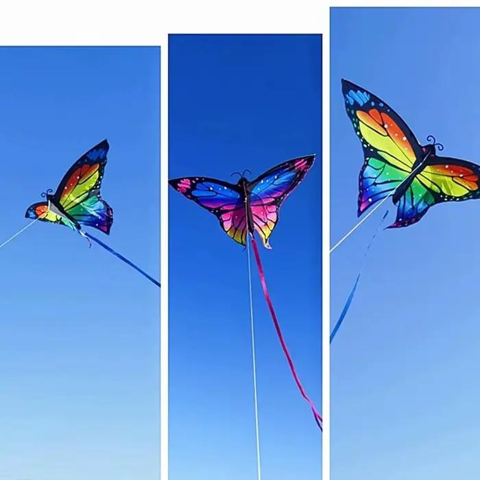 Cerf-volant papillon coloré DIY