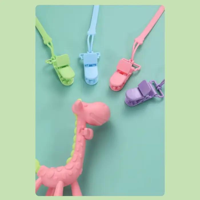 Attache-tétine en silicone JOFastened pour bébé