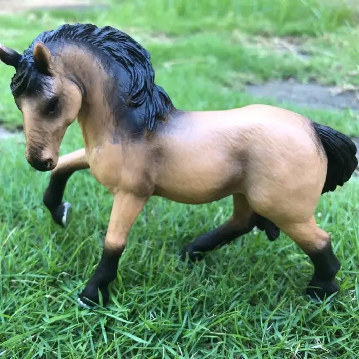 Bricolage modèle de course de chevaux cavalier ferme Figurines d'animaux