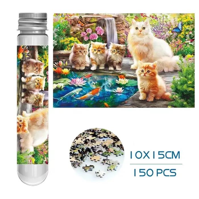 Mini puzzle 150 pièces 10x15cm - Animaux