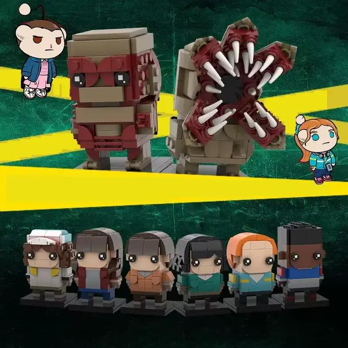 Jouets de construction modèle Brick Head Z