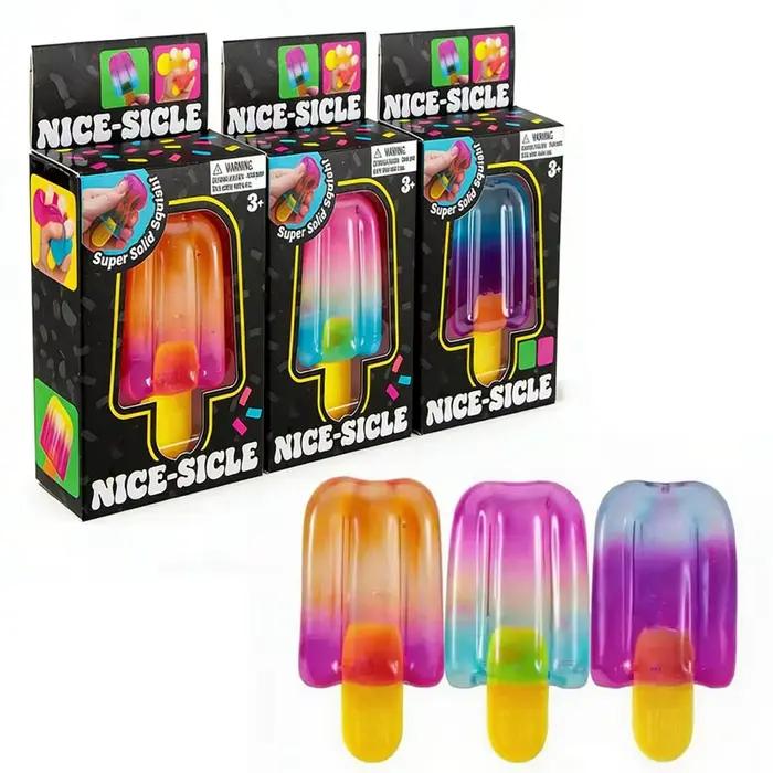 Méduse Douce à Presser Needoh Fuzz Ball Smile Jouet Anti-Stress et Anti-Anxiété Étanche pour Activités Aquatiques Occasions Spéciales
