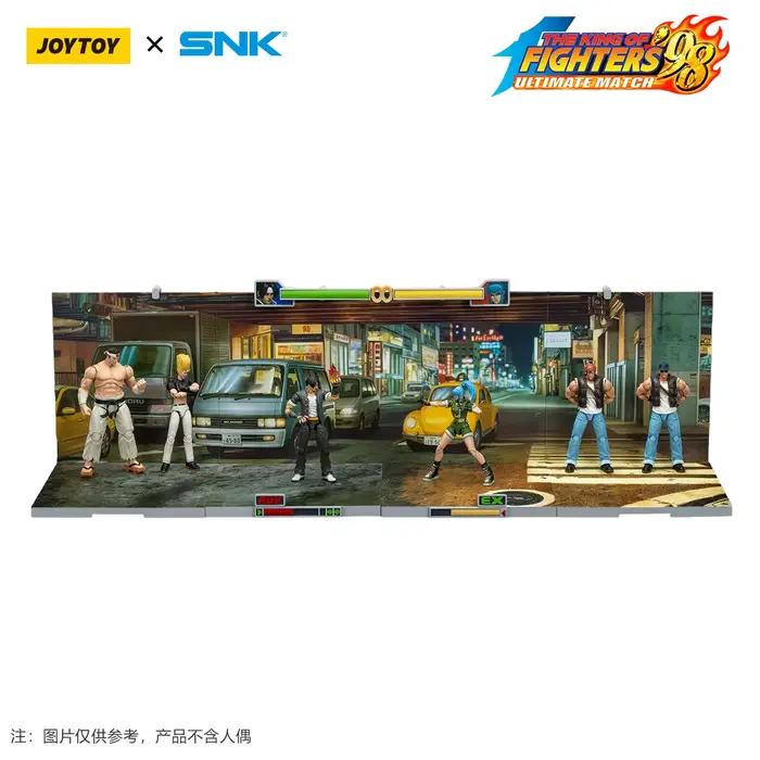 [EN STOCK] figurine JOYTOY SNK 1/18 KOF '98UM Base de scène-modèle de rue japonaise anniversaire