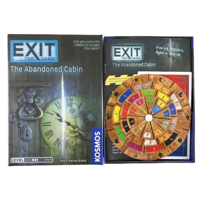 Jeu de cartes de sortie The Abandoned Cabin The Haunted Roller Co84