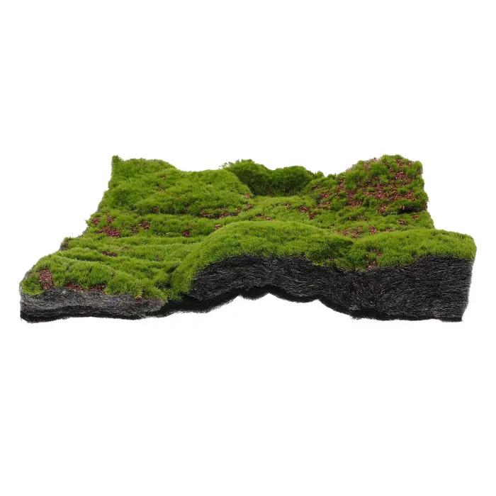 Tapis d'herbe artificielle en mousse simulée