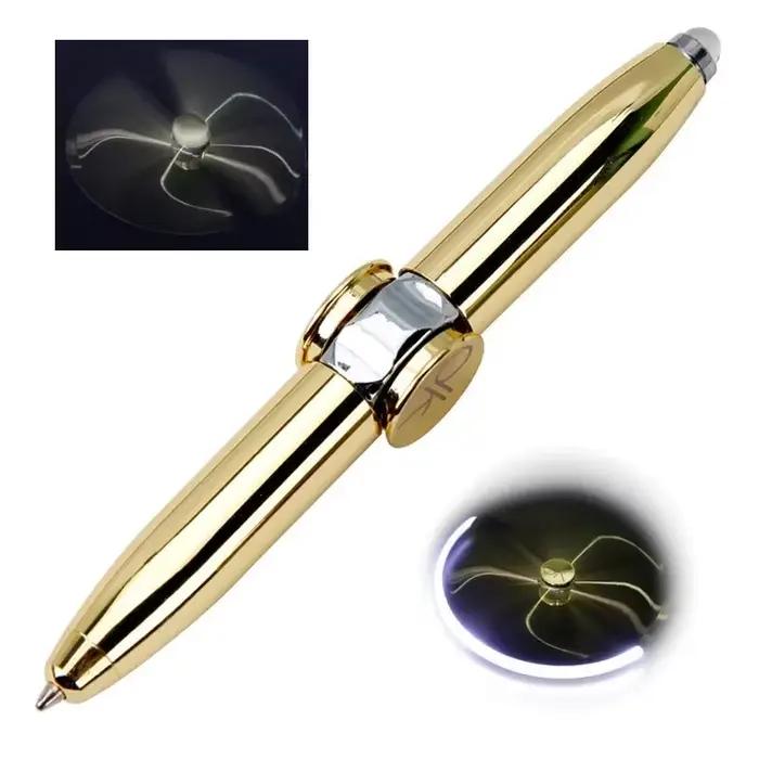 Stylos gyroscopiques lumineux à décompression multifonctionnelle