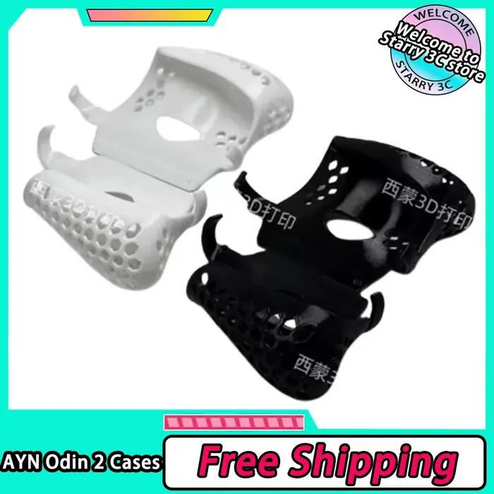 Convient pour la console de jeu portable AYN Odin 2, poignée d'agrandissement, impression 3D, étuis creux en PETG, couleur personnalisable