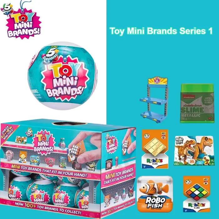 Zuru 5 Surpise Toys Myster Toy Mini Brands Série 1 Jouets Pets Alive Tortue Modèles Rares à Collectionner Collection Centre Commercial