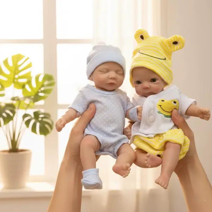 Poupée Reborn en Silicone souple de 10 pouces