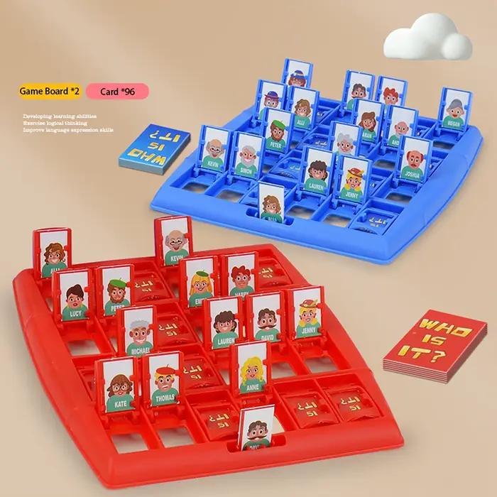 Jeu de société de devinettes Who Am I pour la famille