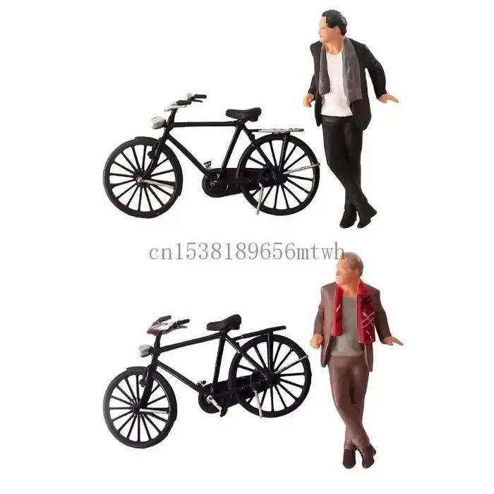 Ensemble figurines vélo pour hommes