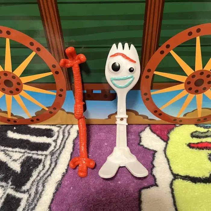 Figurines de collection Disney Toy Story Forky Woody Buzz Lightyear Bo Peep Jessie