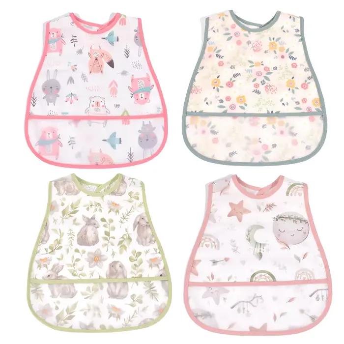 Bavoirs EVA pour bébé, motif de dessin animé mignon
