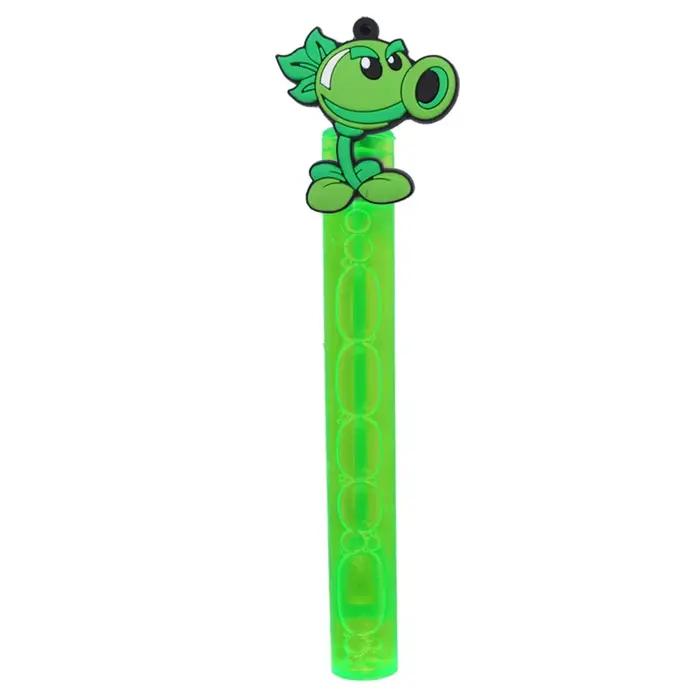 Jouets créatifs en PVC en forme de mini-bâton à bulles