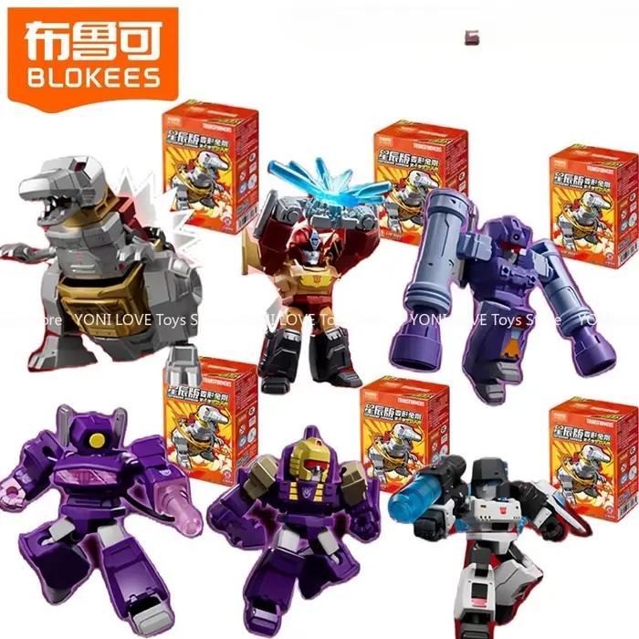 BLOKEES défenseur Version 4ème Transformation homme assemblage jouets Grimlock Rodimus Prime Megatron modèle collectionner cadeau