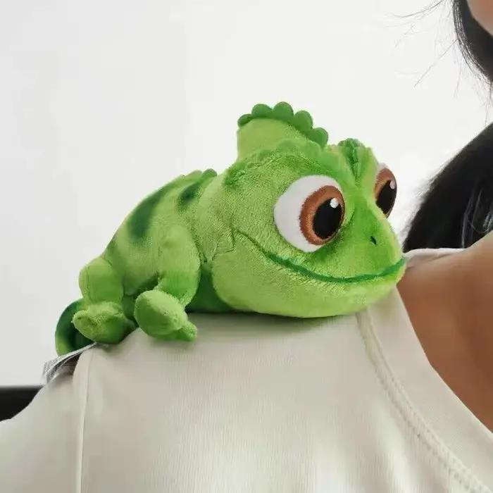 Nouveau Pascal Raiponce caméléon en peluche poupée