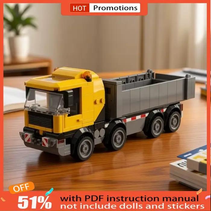 Camion benne de construction urbaine 357 pièces