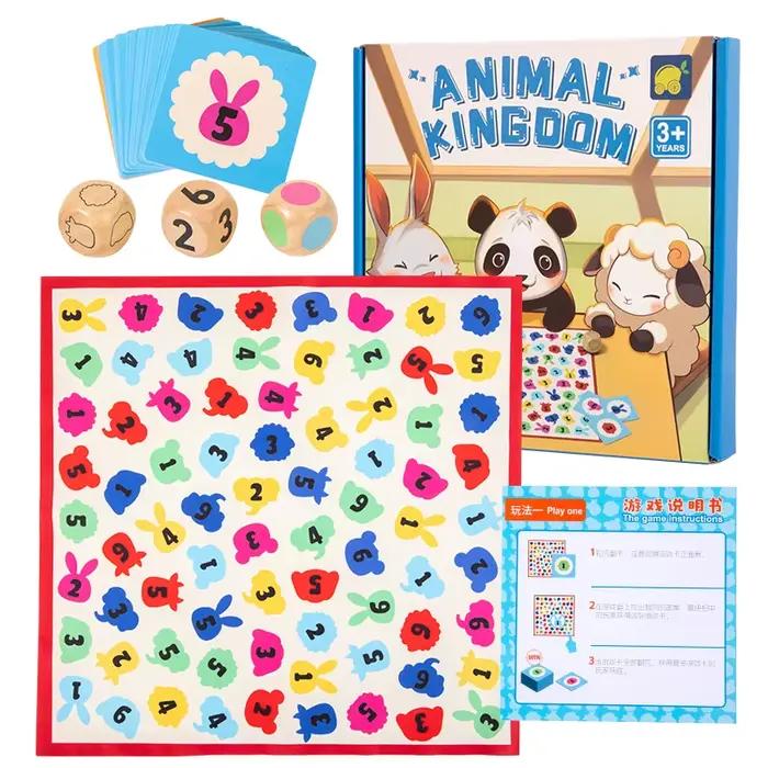 Jeux de société éducatifs Montessori pour enfants