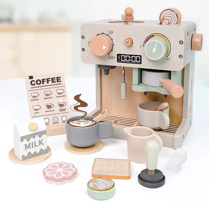 Jeu de cuisine en bois pour enfants