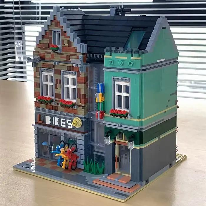 Blocs de construction Cuba Street View Architecture en plastique ABS écologique pour enfants et adultes occasions spéciales création artistique historique et culturelle