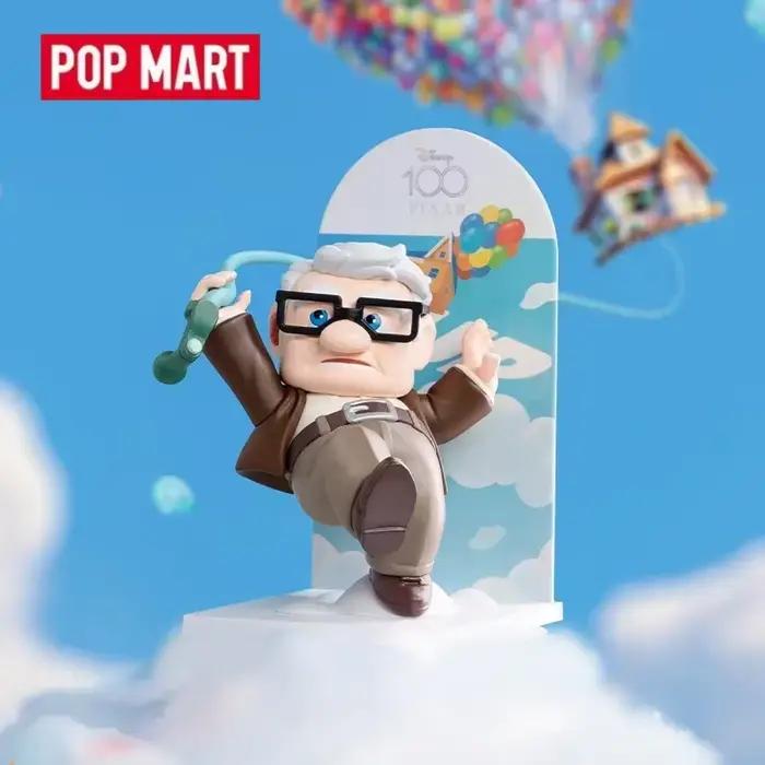 POP MART Disney 100th anniversaire Pixar série boîte aveugle jouets Kawaii Anime figurine Caixa Caja Surprise boîte mystère poupées