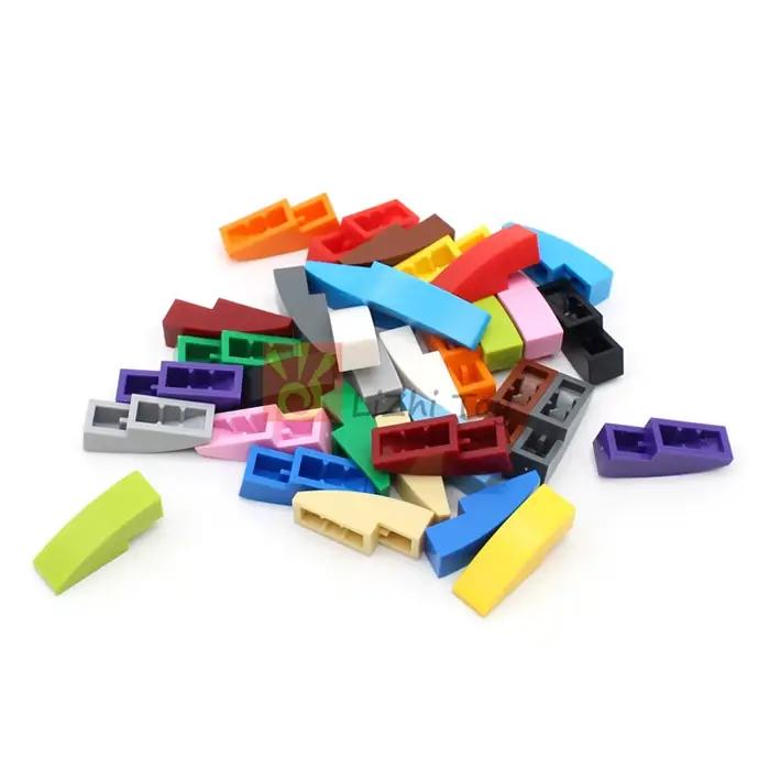 20 pièces MOC Compatible avec l'assemblage de particules 50950 pente incurvée 3x1 blocs de construction briques Puzzle