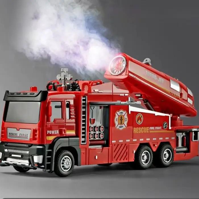 Modèle de camion de pompier à l'échelle 1:32
