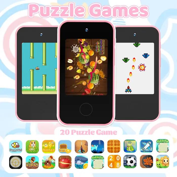 Ce téléphone jouet éducatif intelligent pour enfants intègre des fonctions de racontage d'histoires