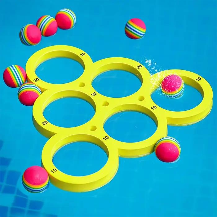 Jouets aquatiques avec 12 balles