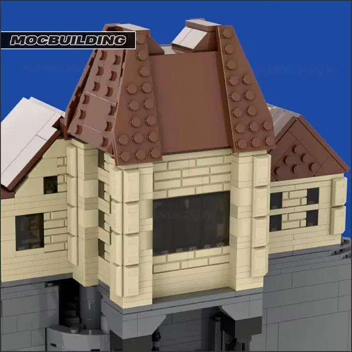 Blocs de construction MOC de la série animée, briques de technologie Micro Batcave, modèle d'exposition créatif, jouets de Collection, cadeaux d'anniversaire