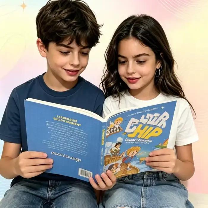 Livre de bande dessinée éducatif pour enfants sur la leadership et l'éveil, pour développer les compétences de leadership, idéal pour la lecture en classe et comme cadeau pour la bibliothèque