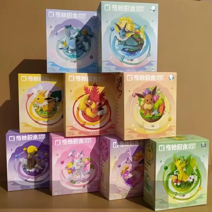Keeppley – blocs de construction Pokémon originaux