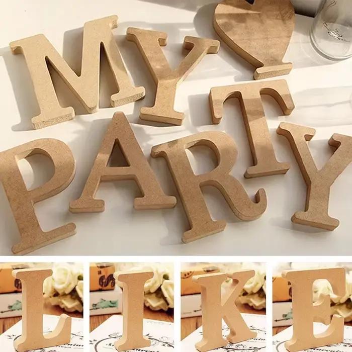 Lettres en bois Alphabet