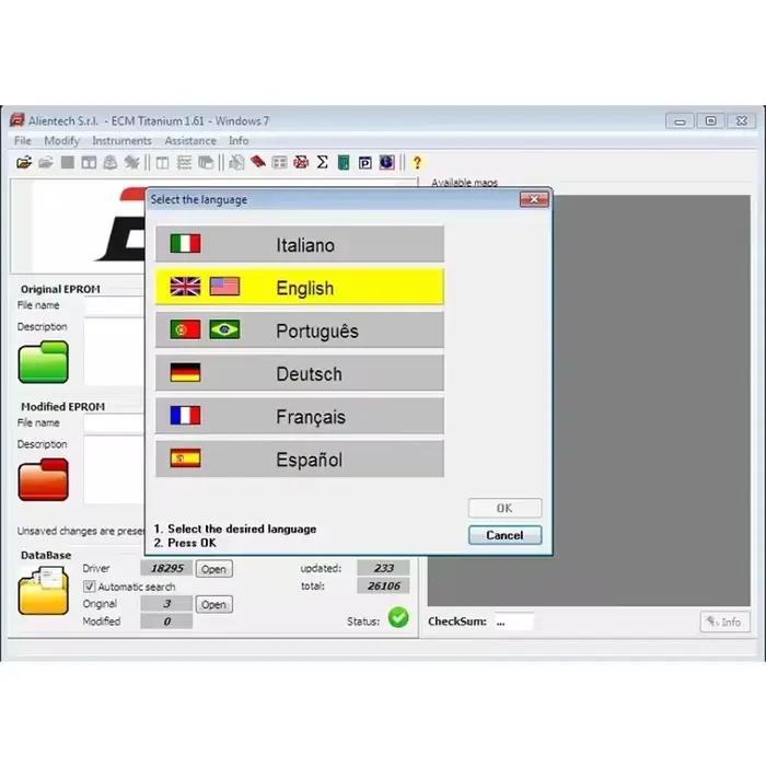 ECM TITANIUM 1.61 avec 26000+drivers, ECM 18259+drivers pour outil ECU, envoi du lien de téléchargement + vidéo d'installation Windows 7
