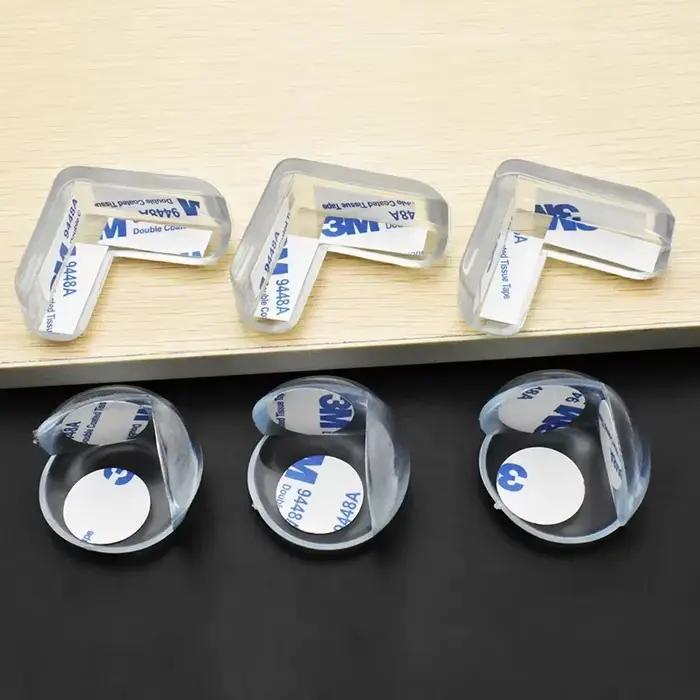 Protecteurs d'angle en silicone souple pour meubles