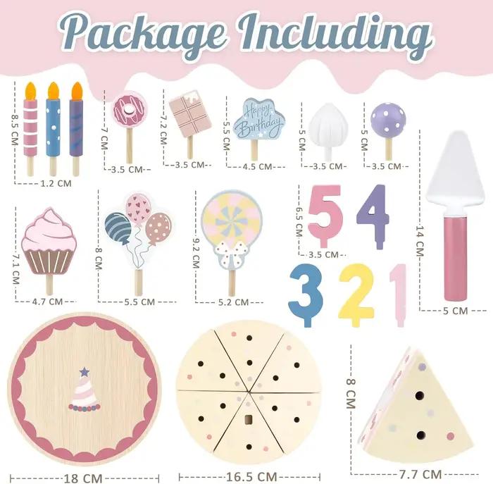 Jouets de cuisine en bois pour enfants