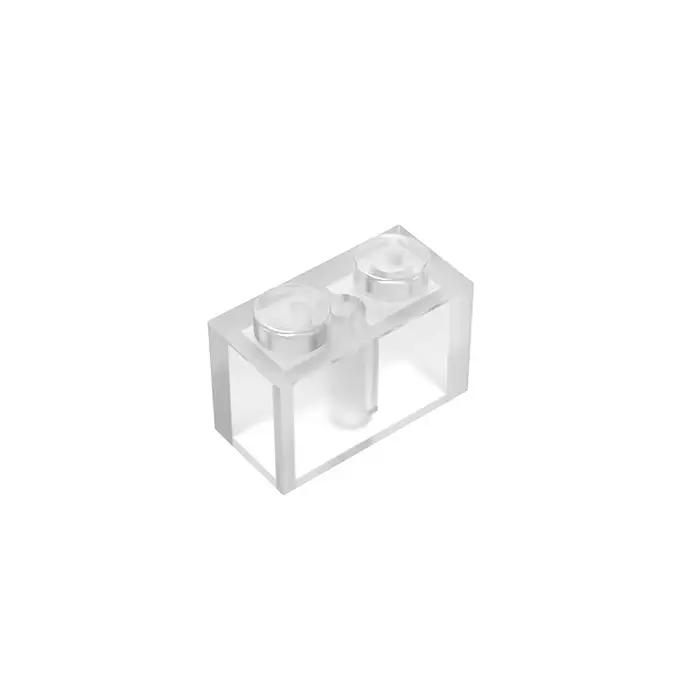 Gobricks GDS-532 brique 1x2 sans tube inférieur compatible avec lego 3004 3065 35743 pièces de bricolage pour enfants